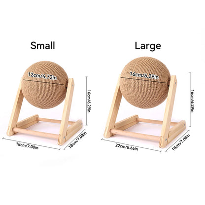 Sisal Cat Scratching Ball Toy