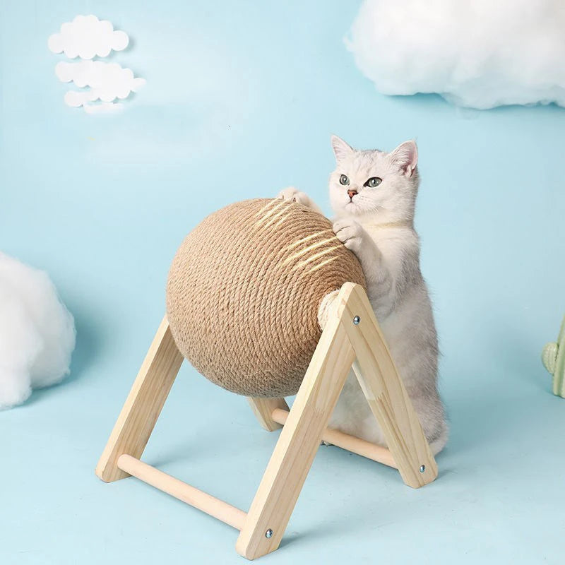 Sisal Cat Scratching Ball Toy