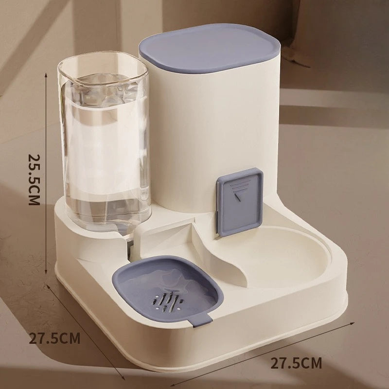 All-in-One Pet Food & Water Feeding Station
