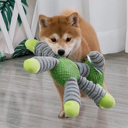 Indestructible Plush Squeaky Dog Chew Toy