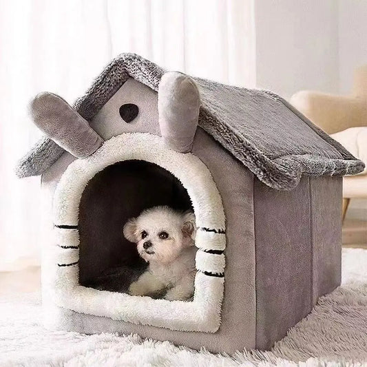 All Season Dog House Style Pet Bed